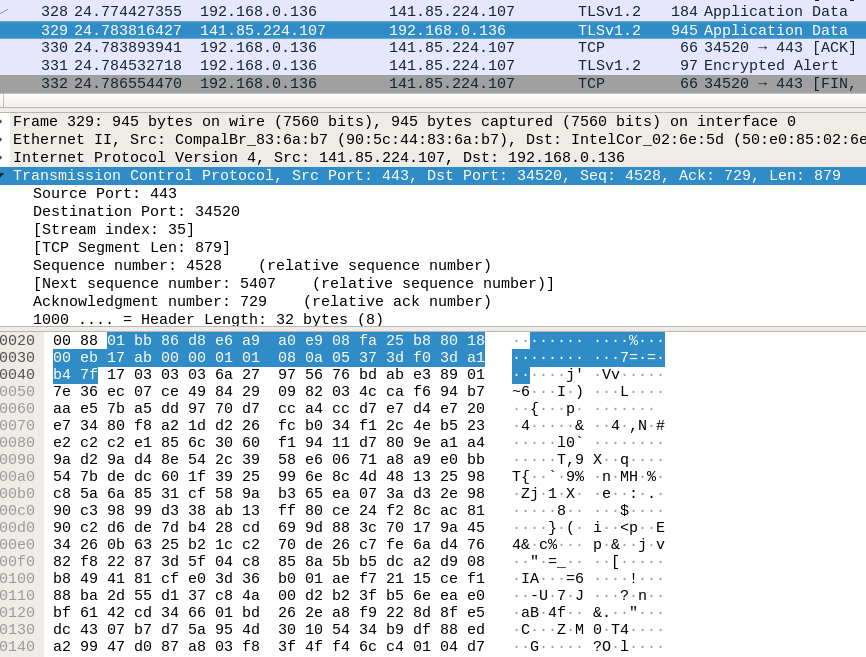 HTTPS not decrypted